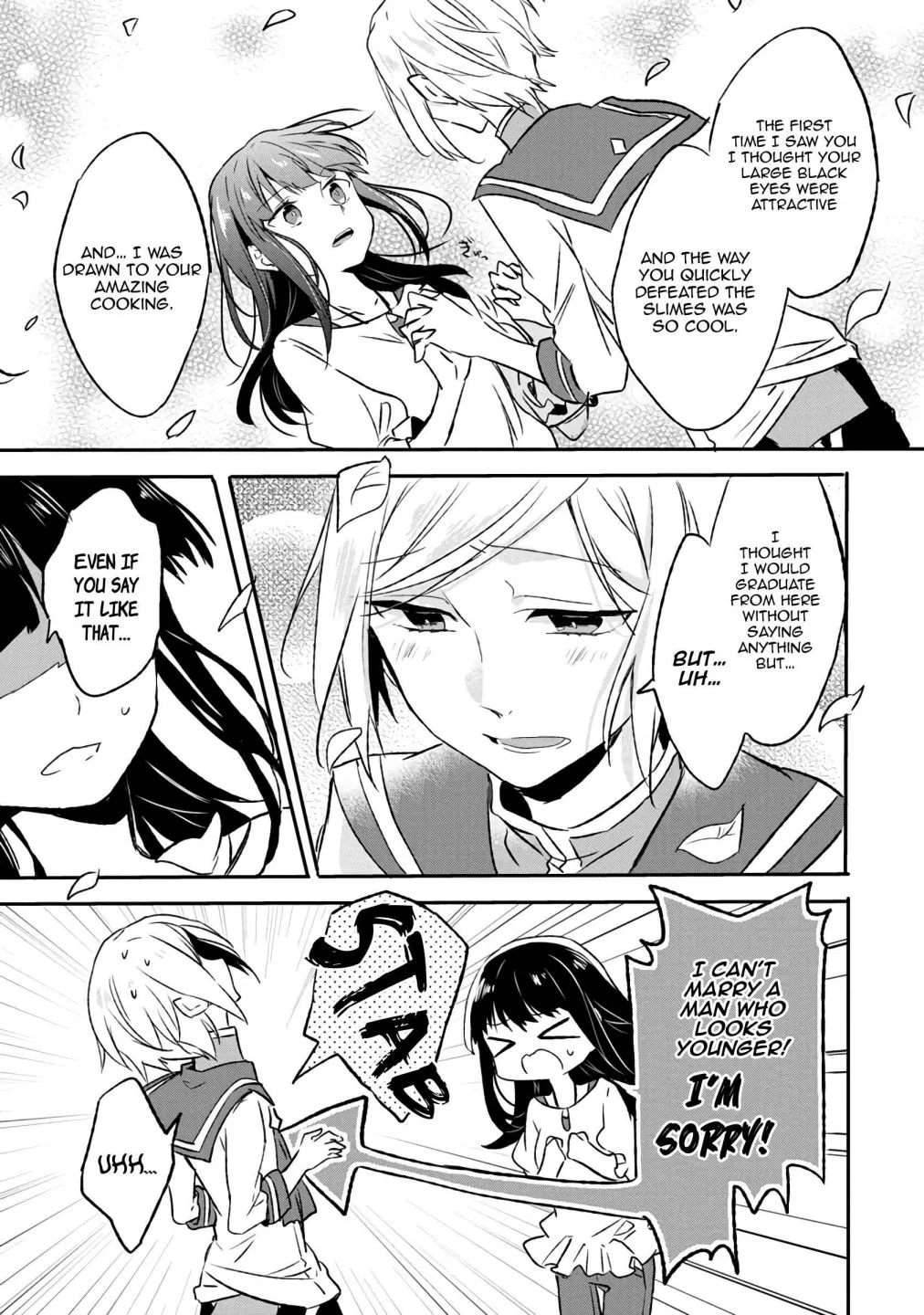 I decided to cook because the potion was soy sauce Chapter 3 page 22 - 