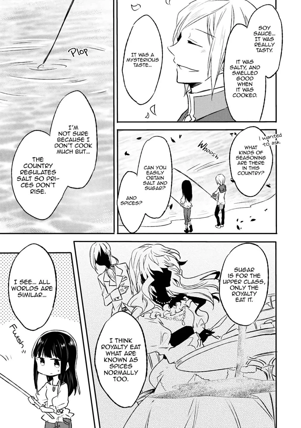 I decided to cook because the potion was soy sauce Chapter 3 page 24 - 