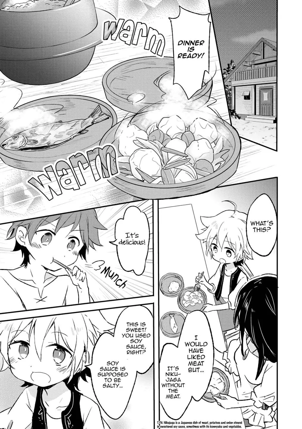 I decided to cook because the potion was soy sauce Chapter 3 page 26 - 