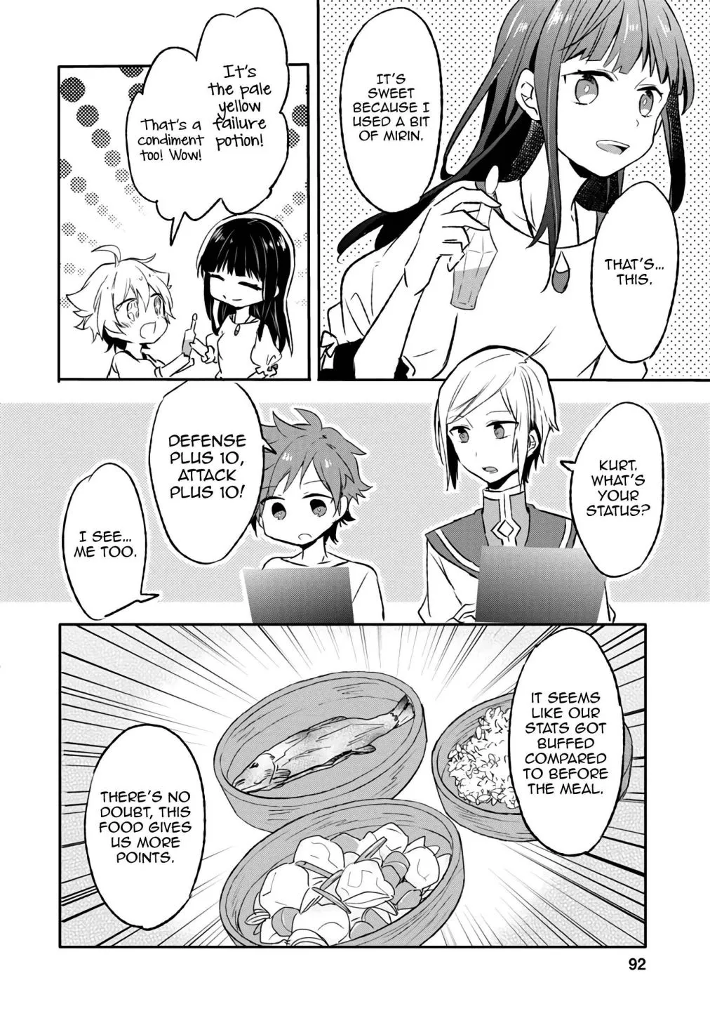 I decided to cook because the potion was soy sauce Chapter 3 page 27 - 