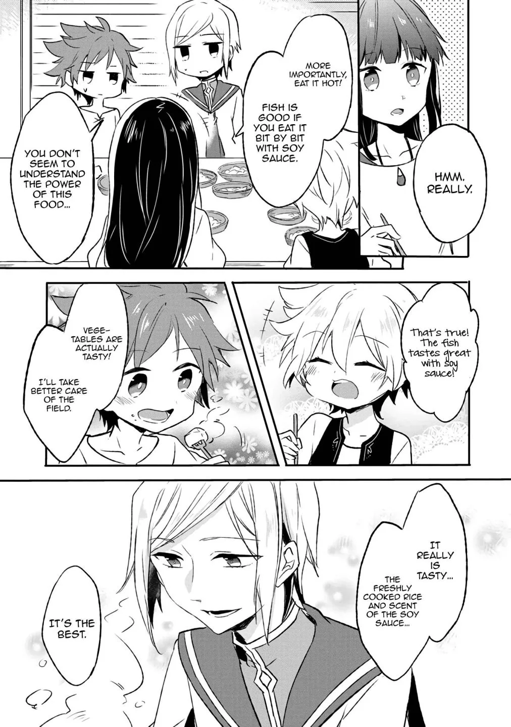 I decided to cook because the potion was soy sauce Chapter 3 page 28 - 