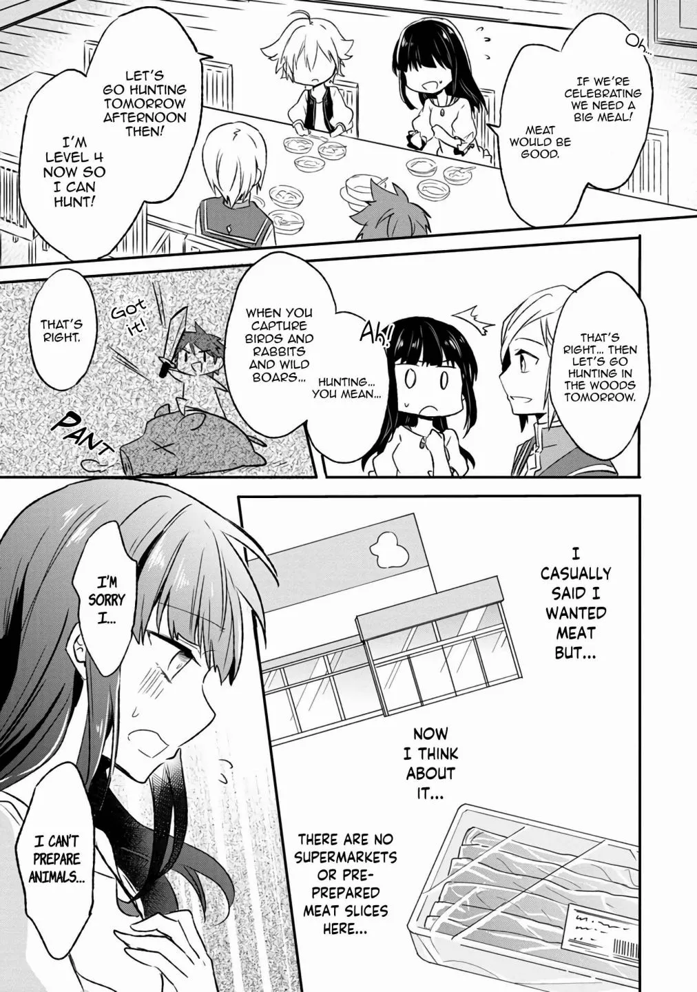 I decided to cook because the potion was soy sauce Chapter 3 page 30 - 