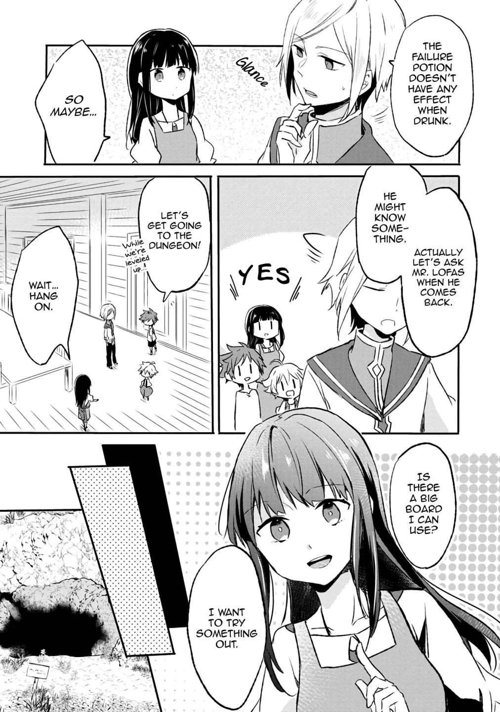 I decided to cook because the potion was soy sauce Chapter 3 page 4 - 