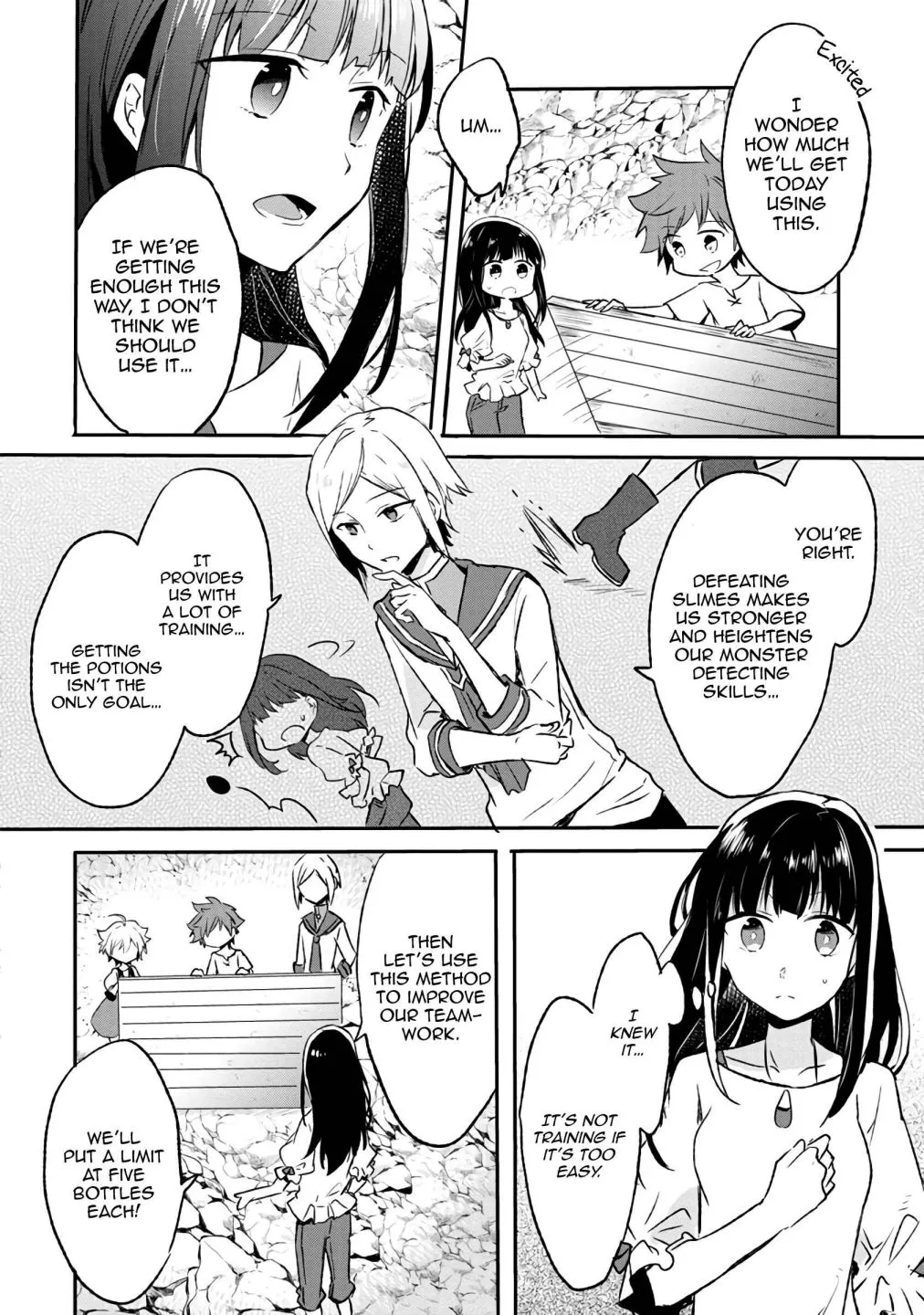 I decided to cook because the potion was soy sauce Chapter 3 page 7 - 