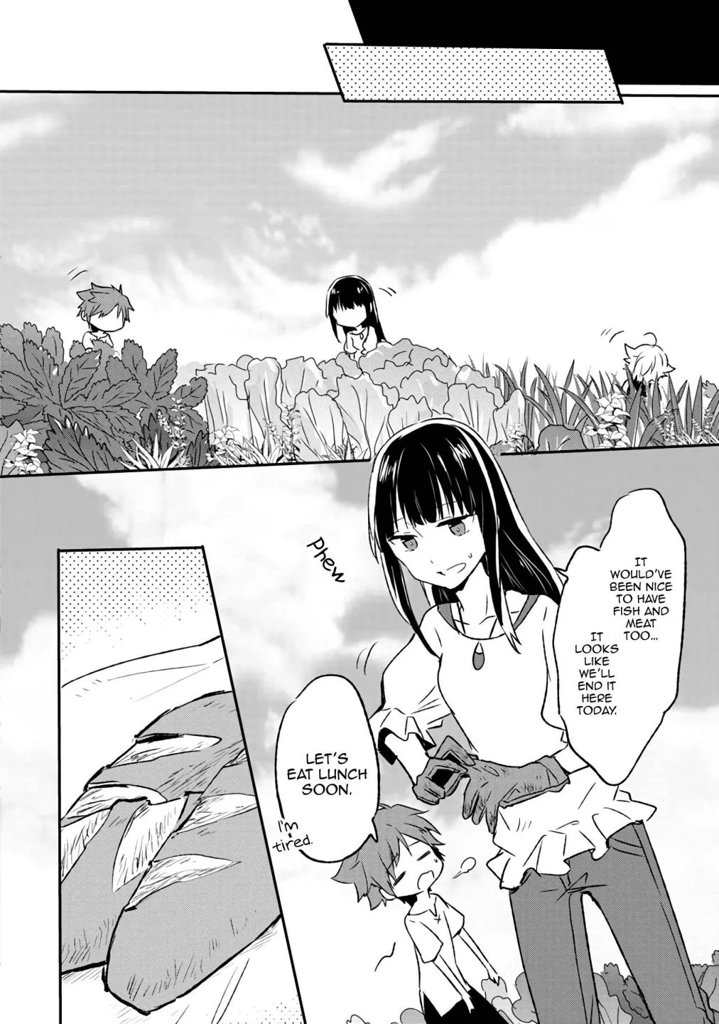 I decided to cook because the potion was soy sauce Chapter 3 page 9 - 