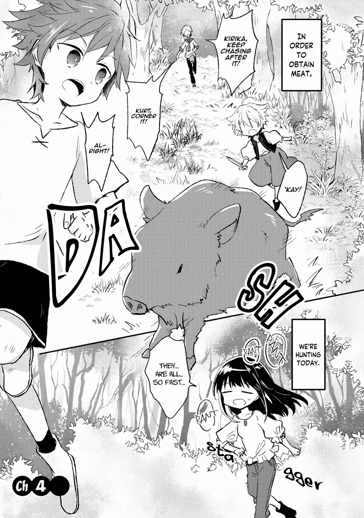 I decided to cook because the potion was soy sauce Chapter 4 page 2 - 