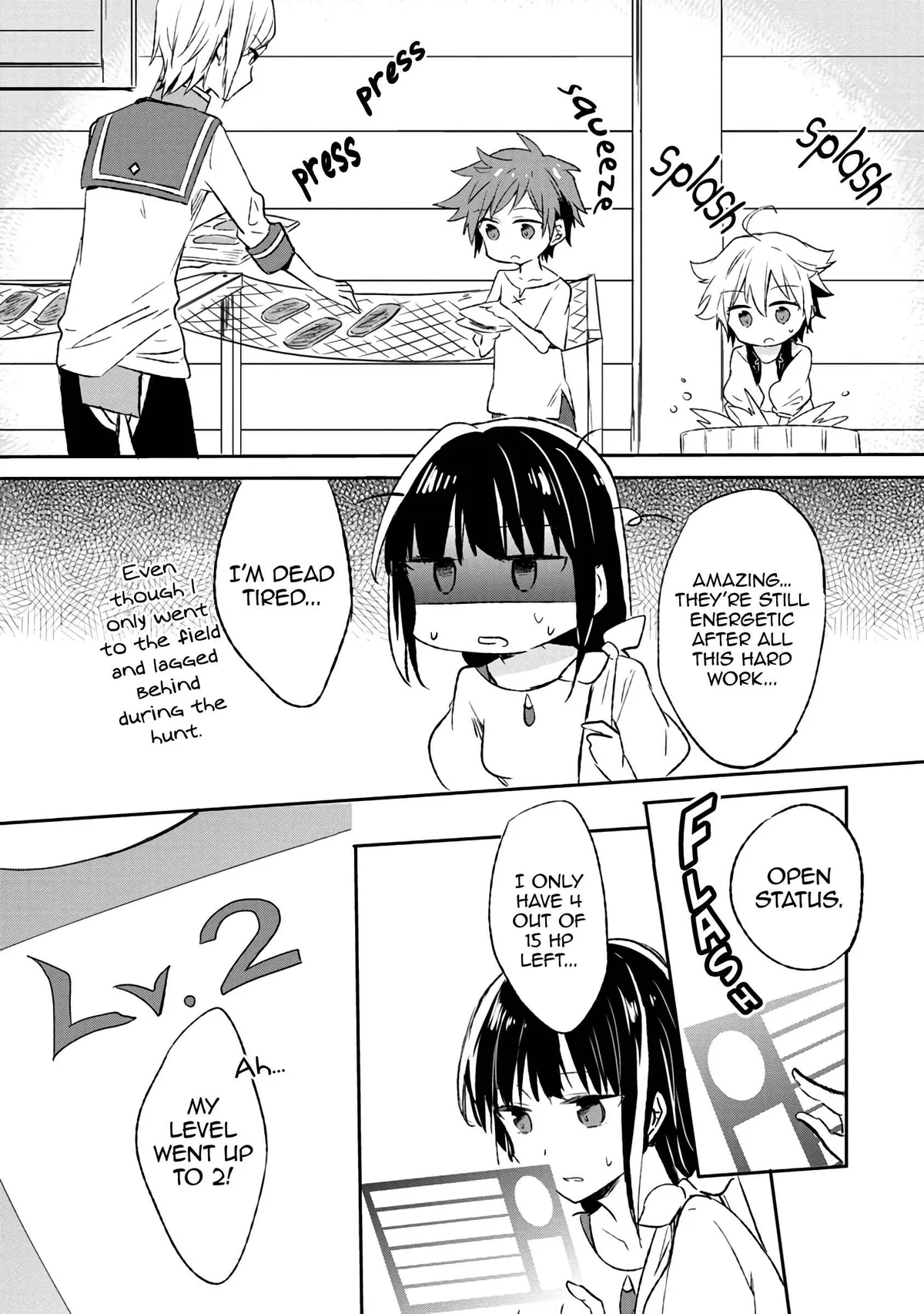 I decided to cook because the potion was soy sauce Chapter 4 page 12 - 