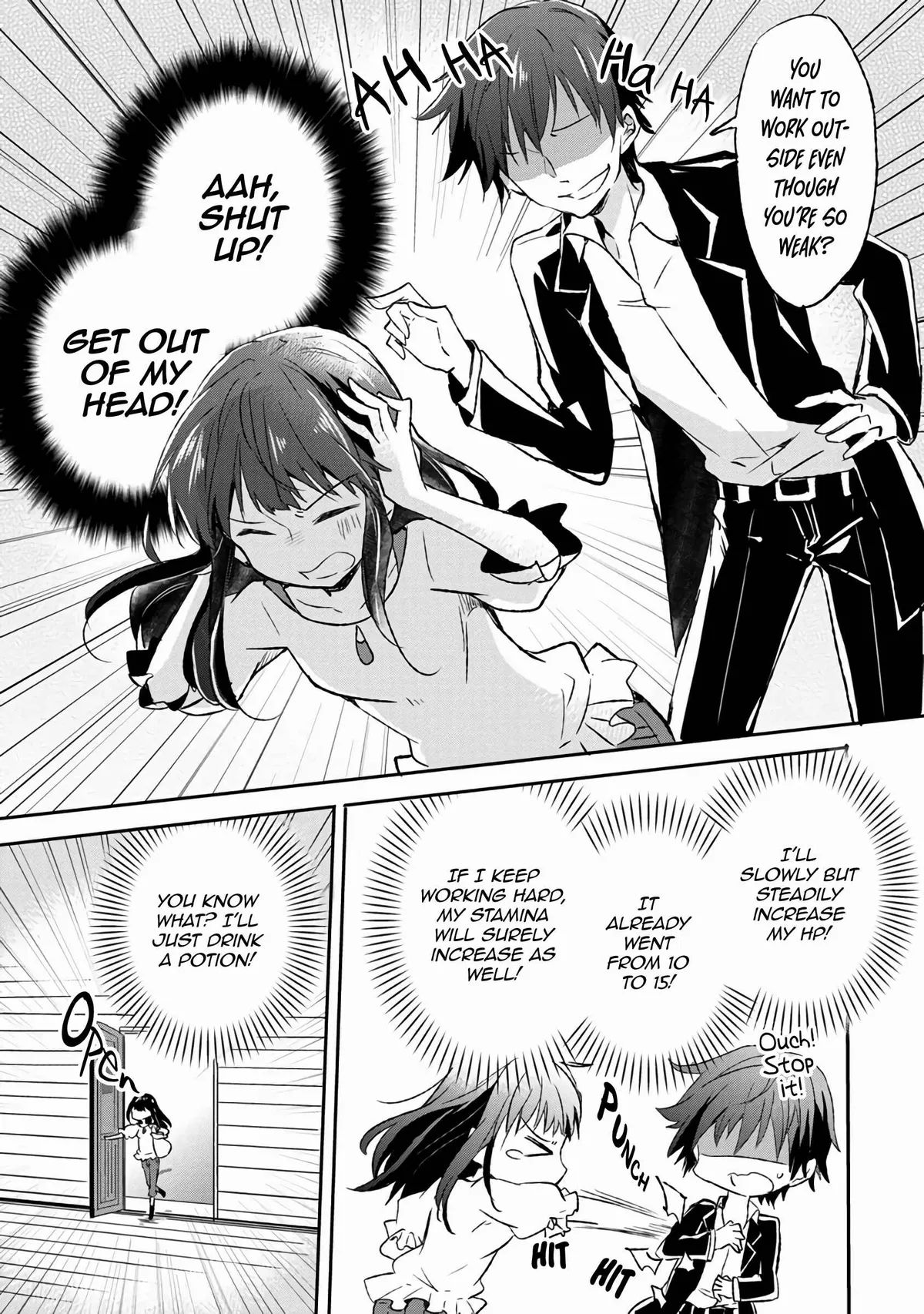 I decided to cook because the potion was soy sauce Chapter 4 page 14 - 