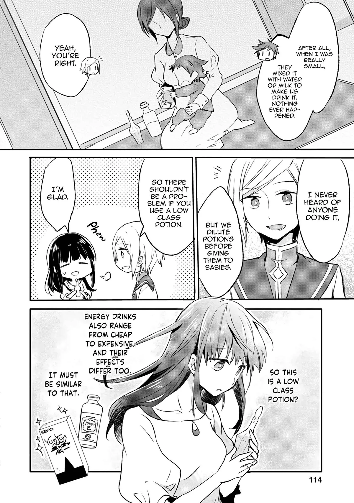 I decided to cook because the potion was soy sauce Chapter 4 page 19 - 