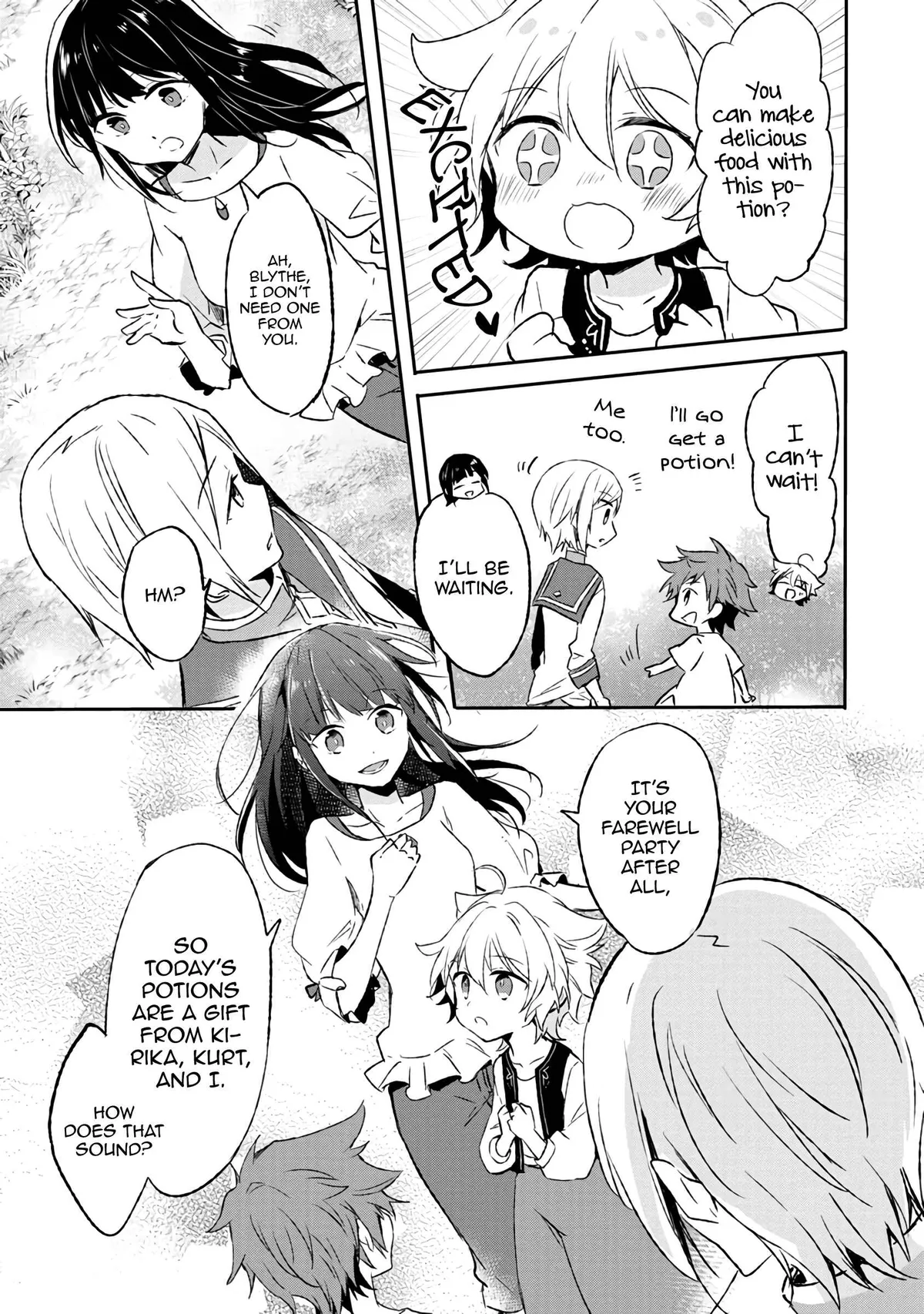 I decided to cook because the potion was soy sauce Chapter 4 page 20 - 