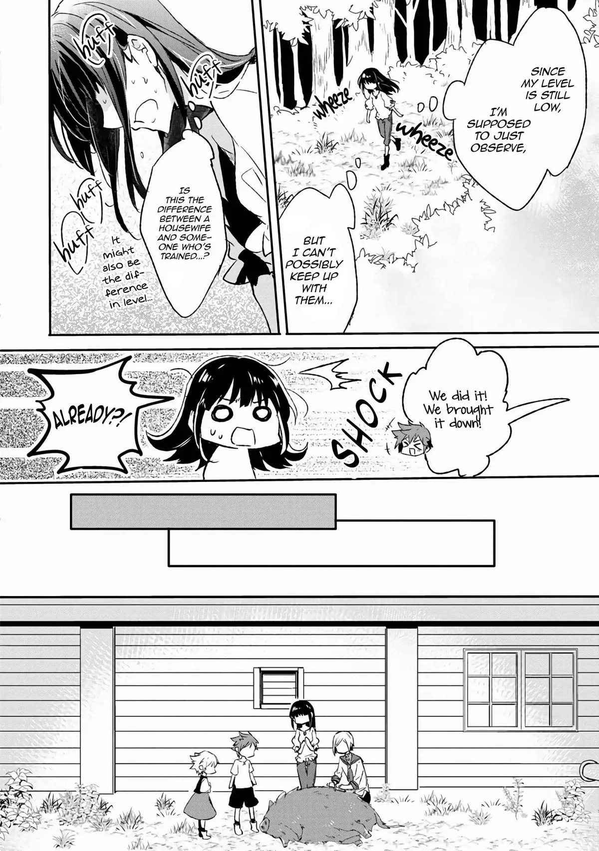 I decided to cook because the potion was soy sauce Chapter 4 page 3 - 