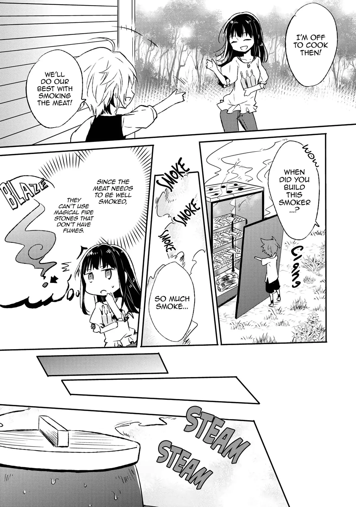 I decided to cook because the potion was soy sauce Chapter 4 page 22 - 
