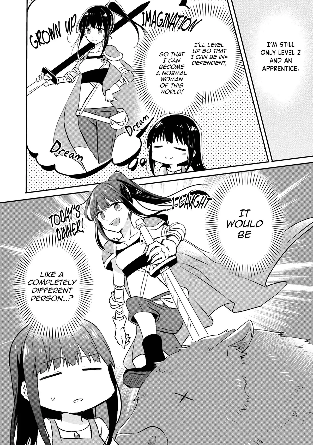 I decided to cook because the potion was soy sauce Chapter 4 page 27 - 