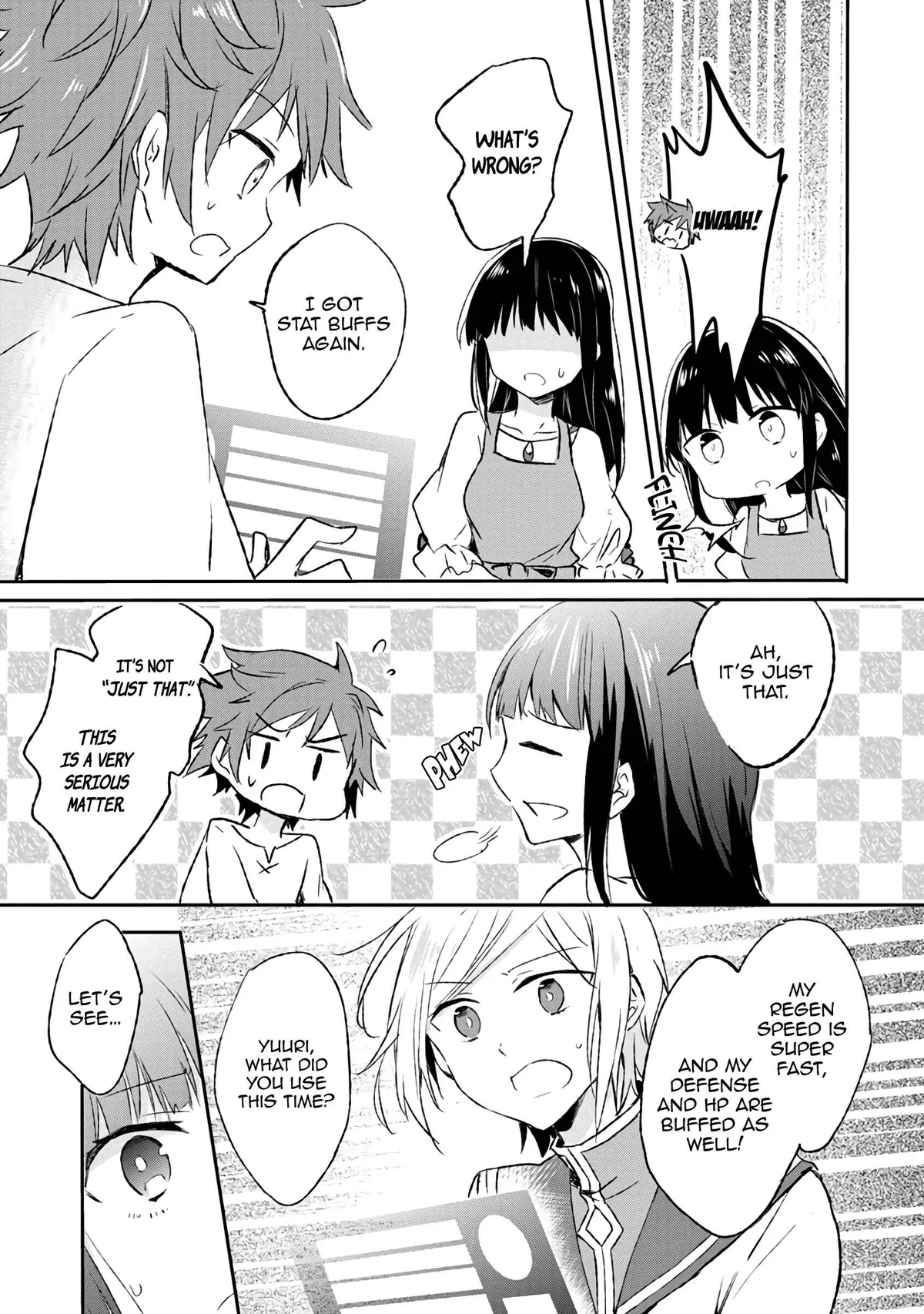 I decided to cook because the potion was soy sauce Chapter 4 page 28 - 