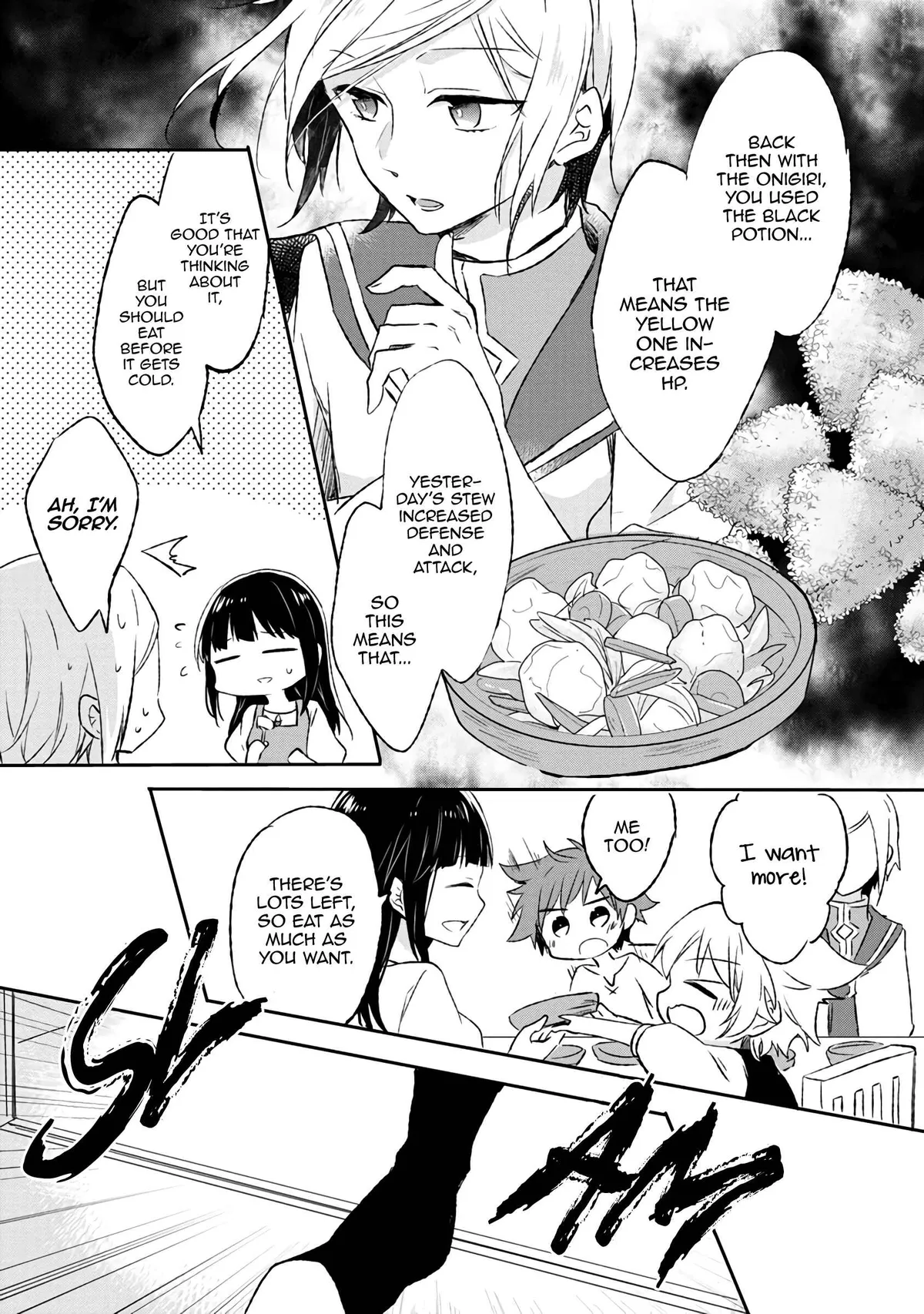 I decided to cook because the potion was soy sauce Chapter 4 page 30 - 