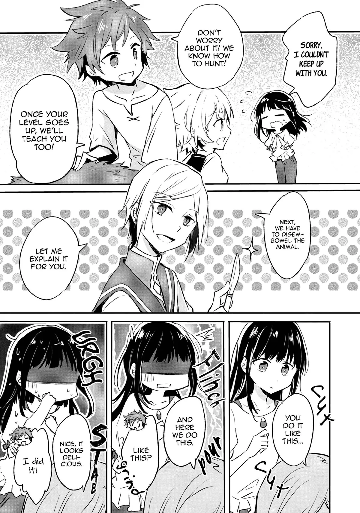 I decided to cook because the potion was soy sauce Chapter 4 page 4 - 