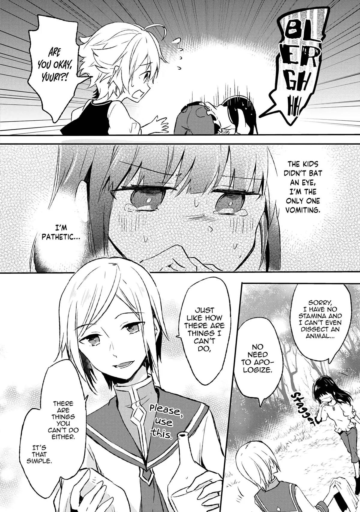 I decided to cook because the potion was soy sauce Chapter 4 page 5 - 