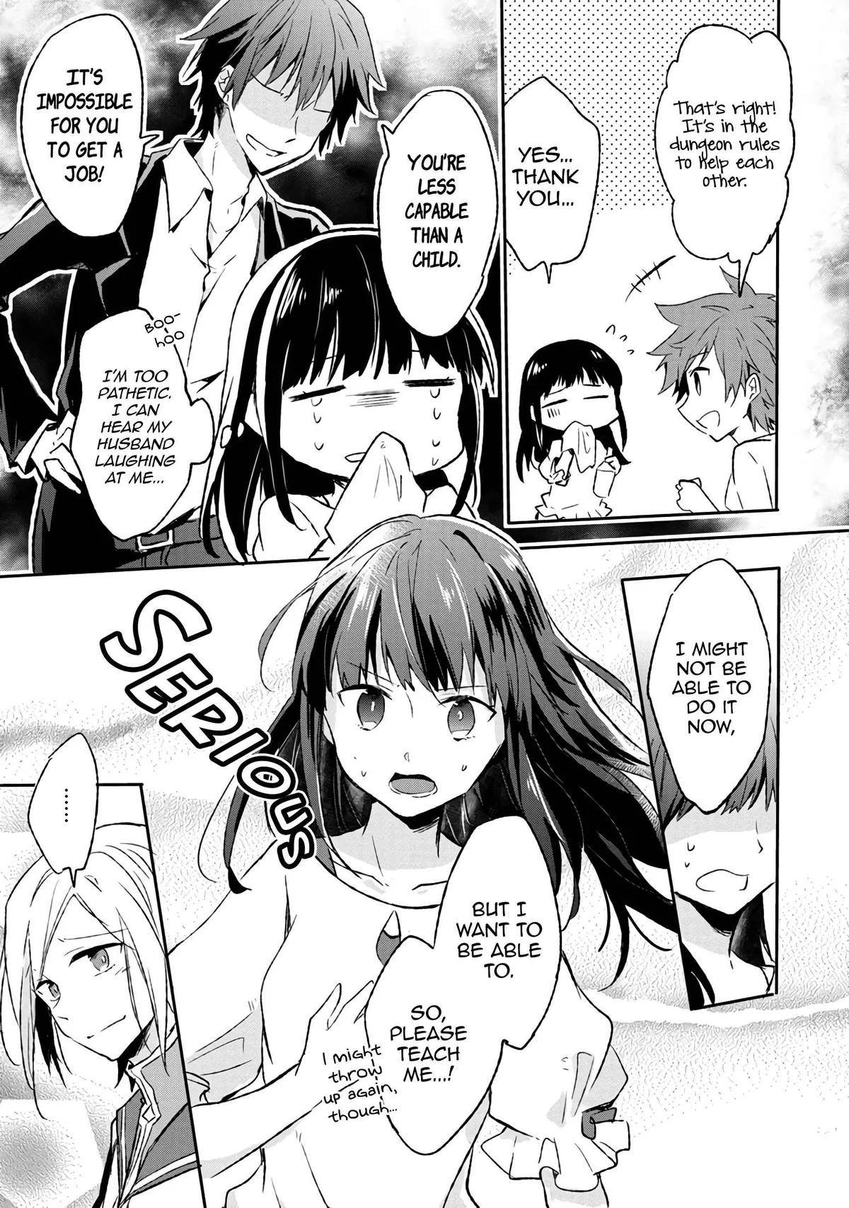 I decided to cook because the potion was soy sauce Chapter 4 page 6 - 