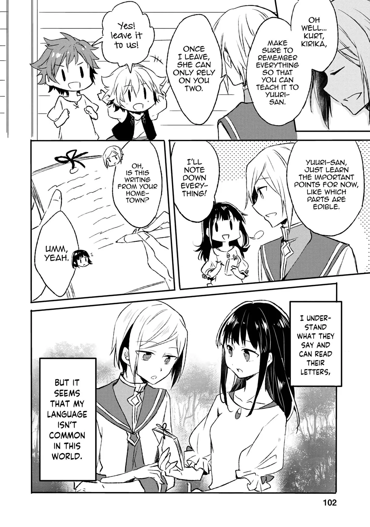 I decided to cook because the potion was soy sauce Chapter 4 page 7 - 