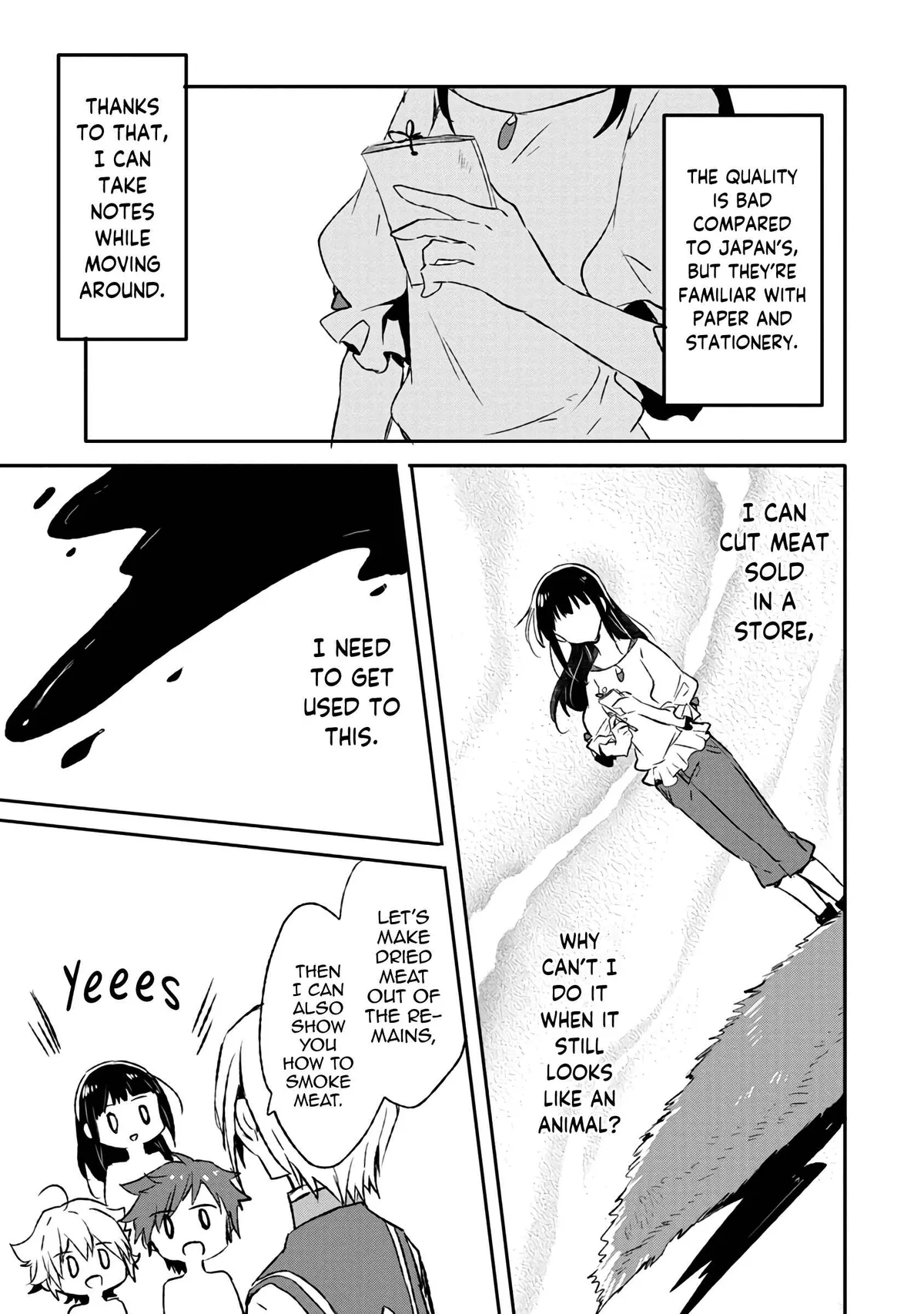 I decided to cook because the potion was soy sauce Chapter 4 page 8 - 