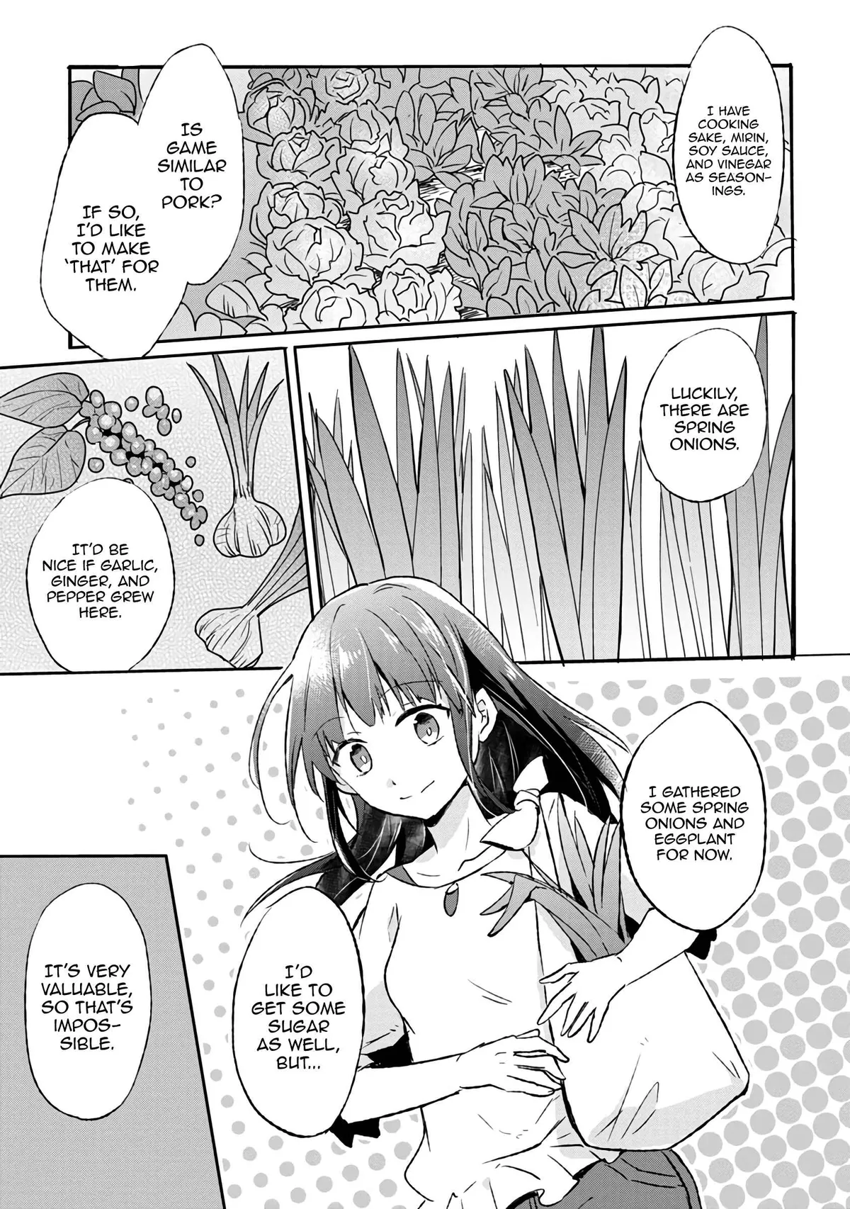 I decided to cook because the potion was soy sauce Chapter 4 page 10 - 
