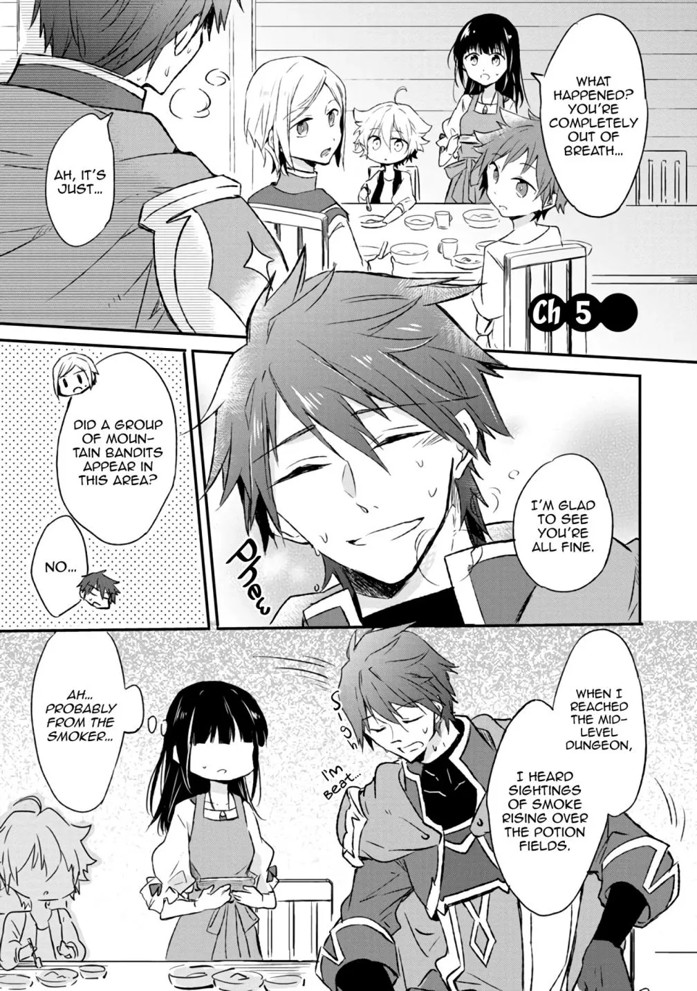 I decided to cook because the potion was soy sauce Chapter 5 page 1 - 