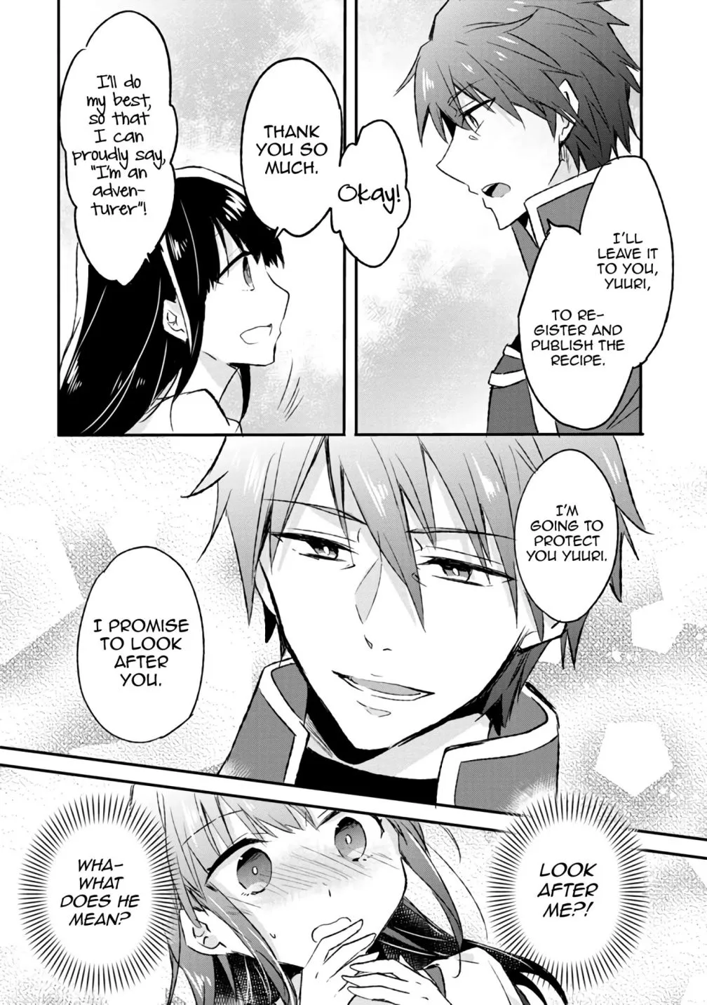 I decided to cook because the potion was soy sauce Chapter 5 page 16 - 
