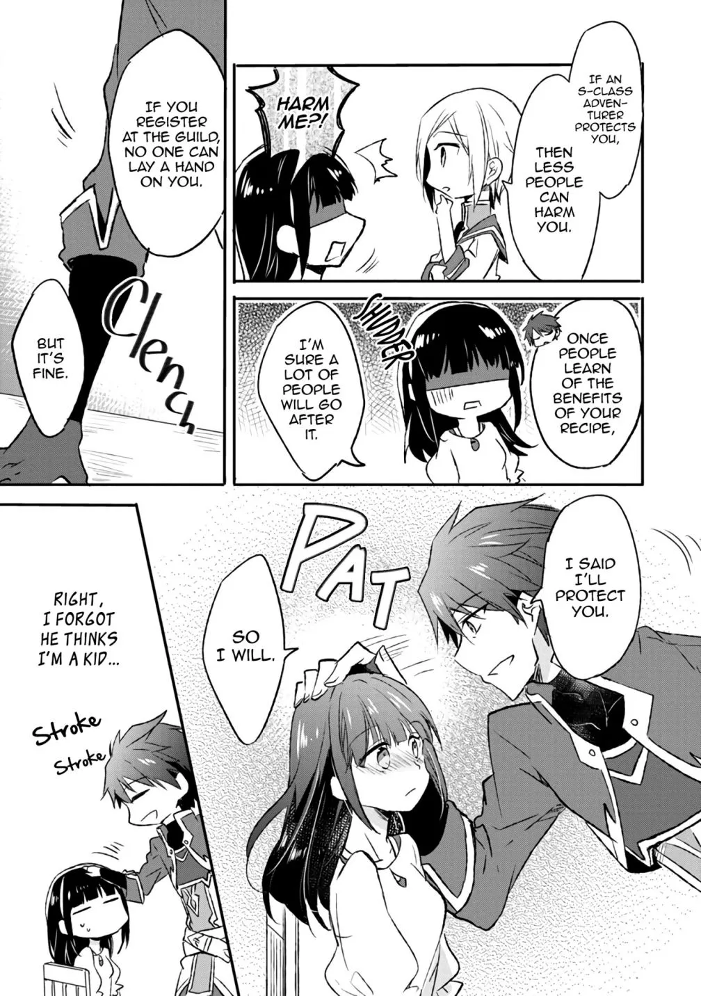 I decided to cook because the potion was soy sauce Chapter 5 page 17 - 