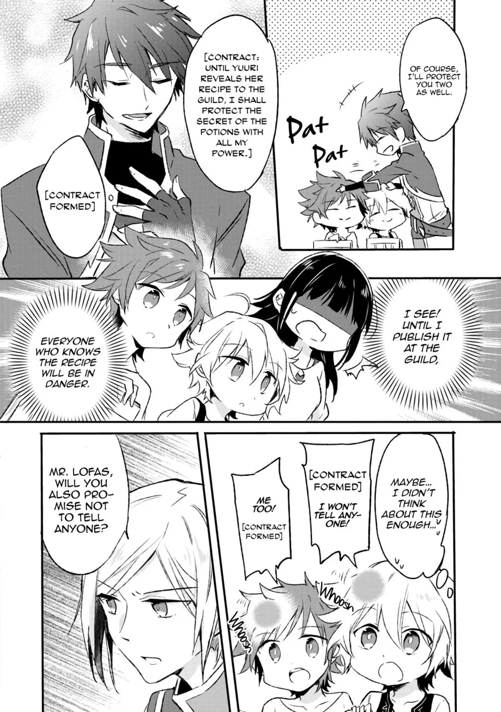 I decided to cook because the potion was soy sauce Chapter 5 page 18 - 