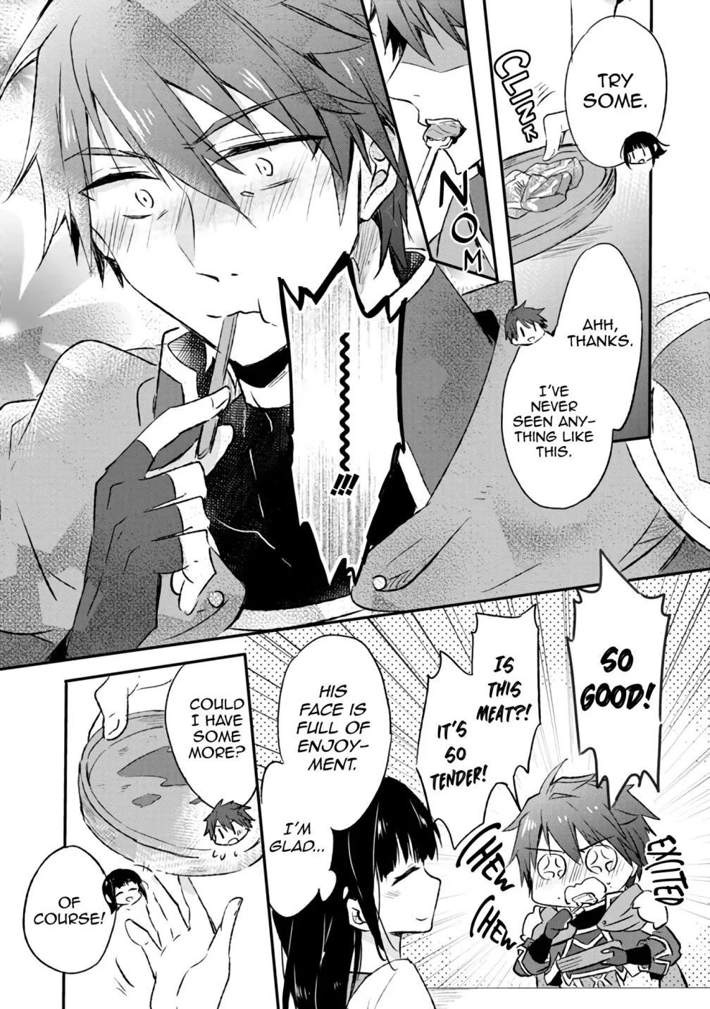 I decided to cook because the potion was soy sauce Chapter 5 page 3 - 