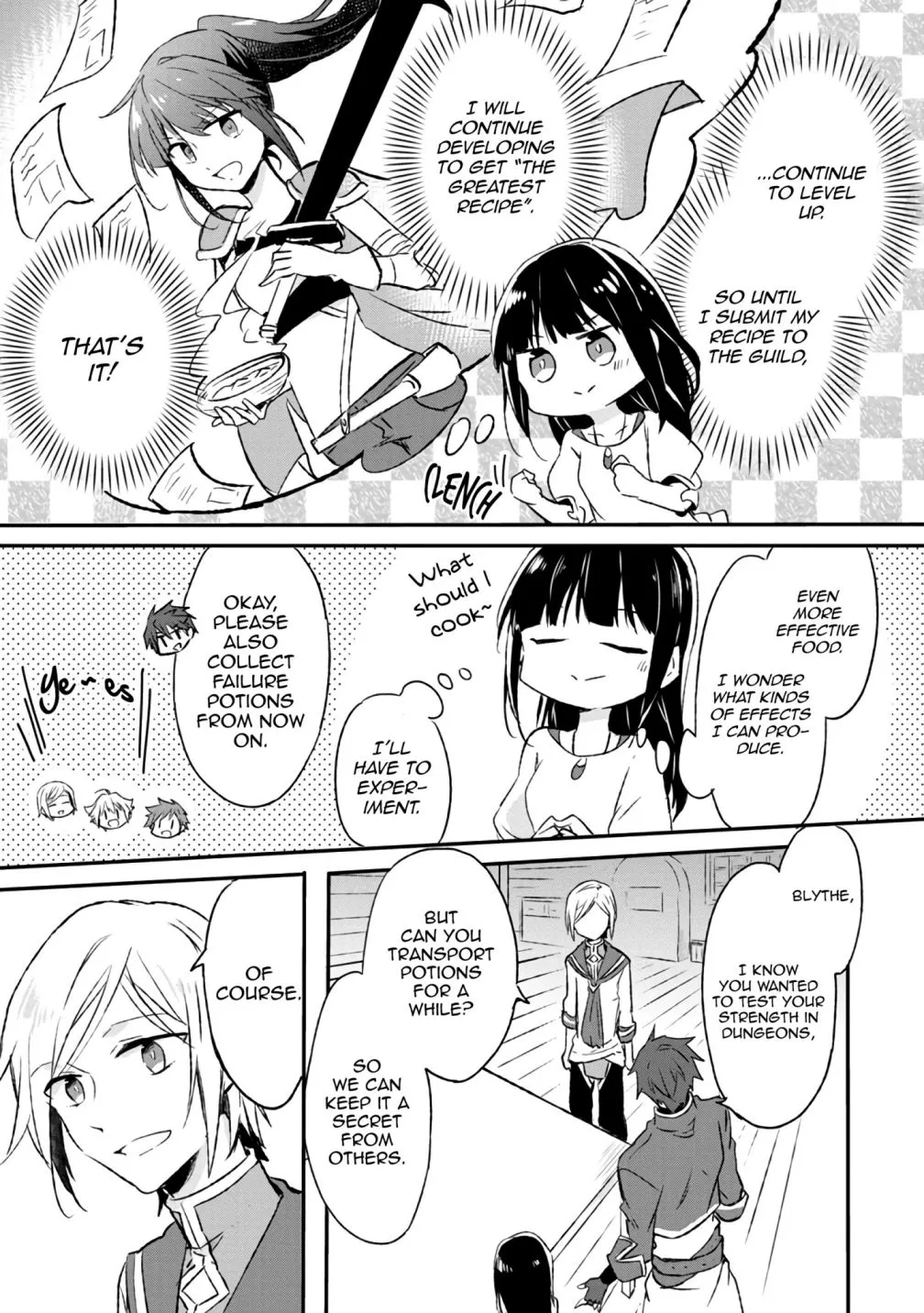 I decided to cook because the potion was soy sauce Chapter 5 page 21 - 