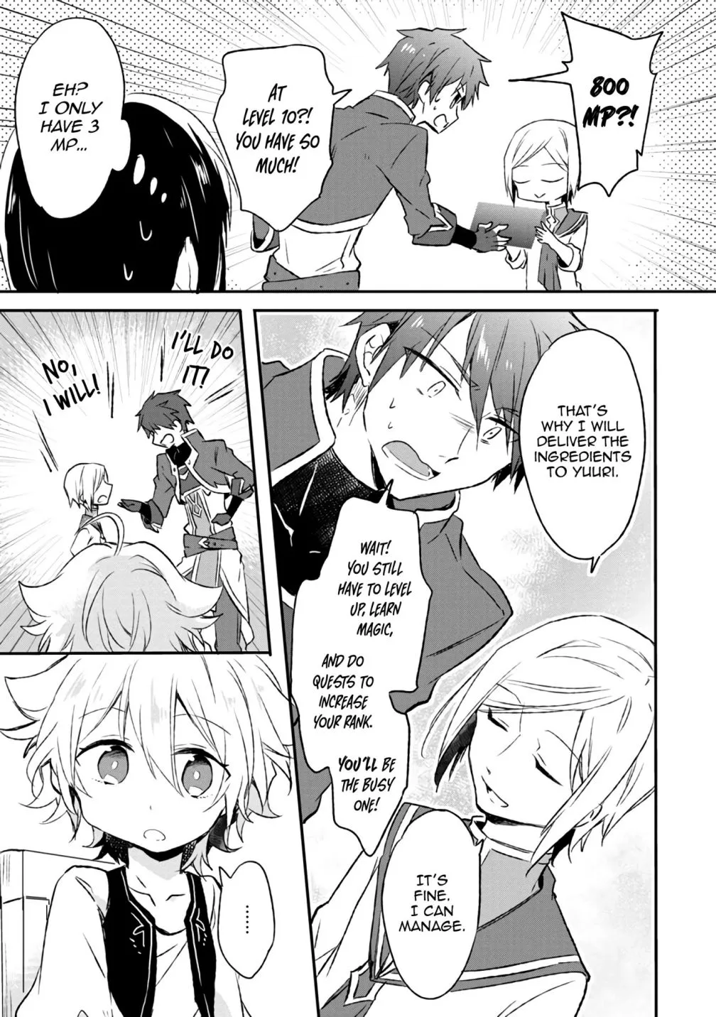 I decided to cook because the potion was soy sauce Chapter 5 page 23 - 