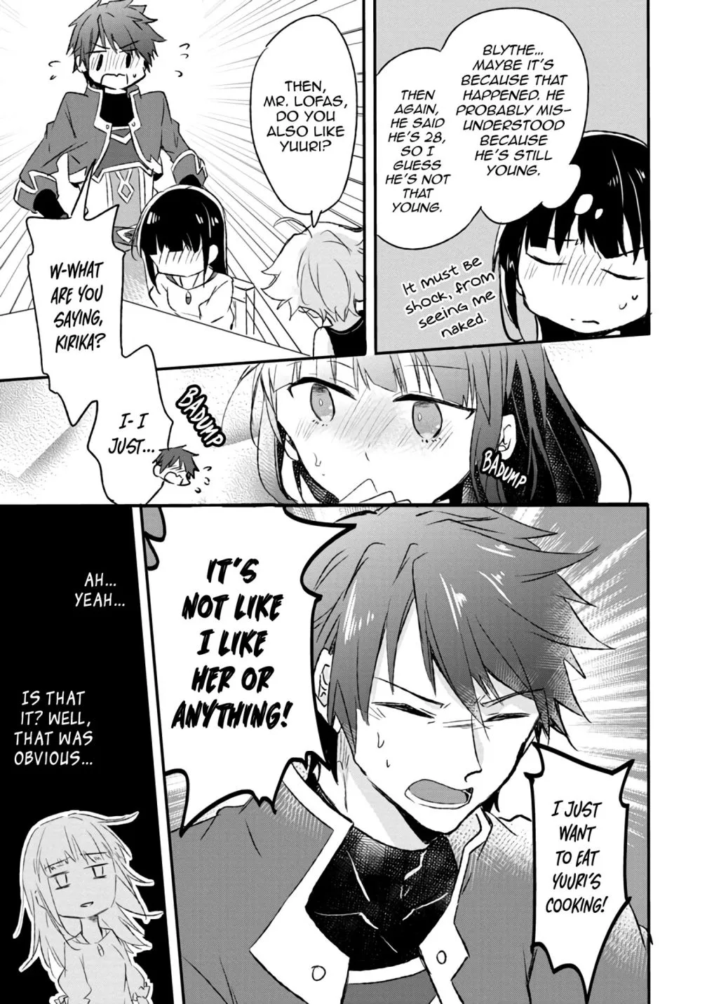 I decided to cook because the potion was soy sauce Chapter 5 page 25 - 