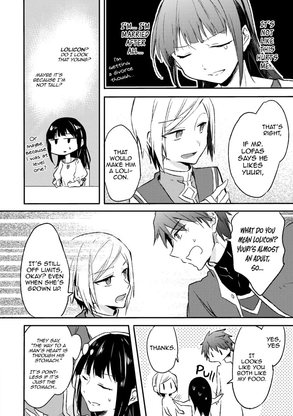 I decided to cook because the potion was soy sauce Chapter 5 page 26 - 