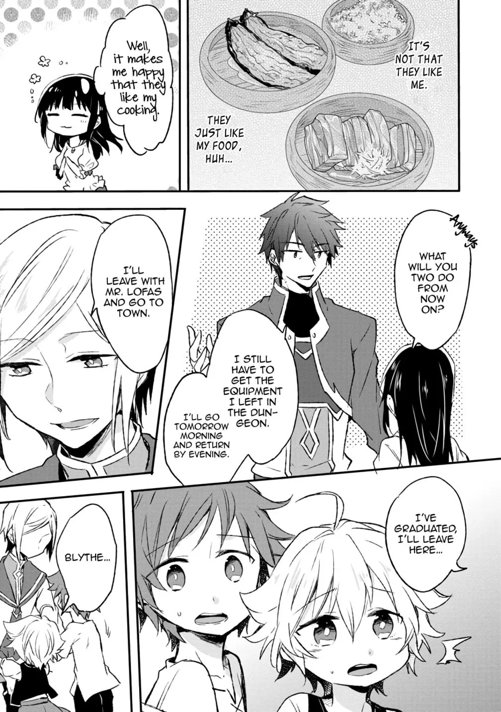 I decided to cook because the potion was soy sauce Chapter 5 page 27 - 