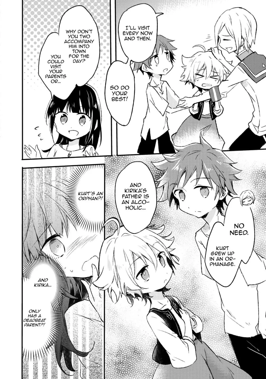 I decided to cook because the potion was soy sauce Chapter 5 page 28 - 