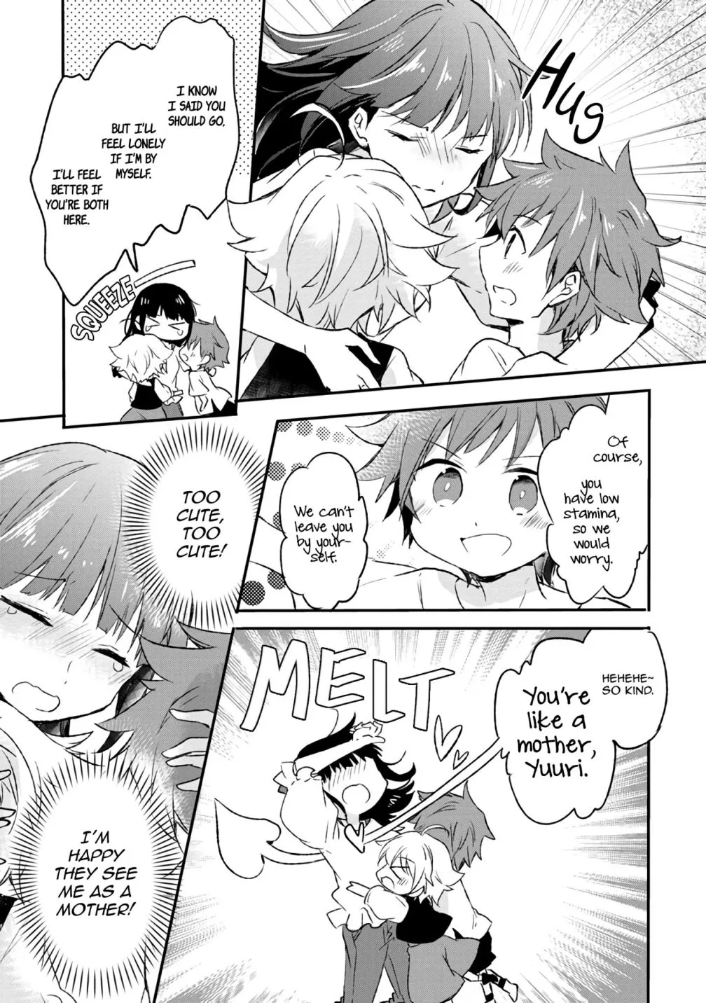I decided to cook because the potion was soy sauce Chapter 5 page 29 - 