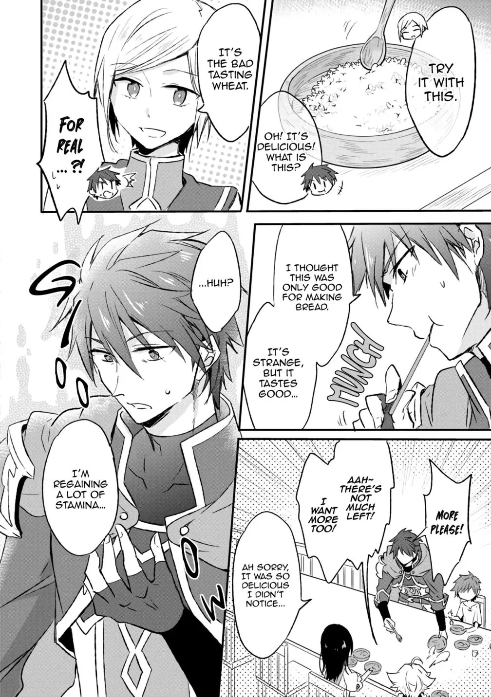 I decided to cook because the potion was soy sauce Chapter 5 page 4 - 