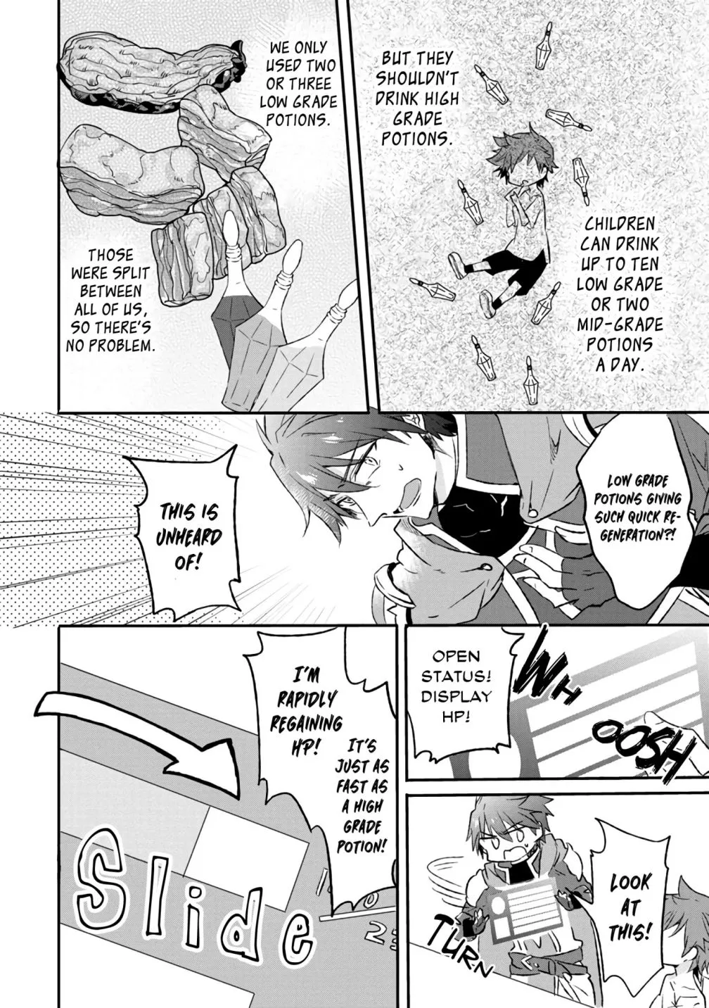 I decided to cook because the potion was soy sauce Chapter 5 page 6 - 