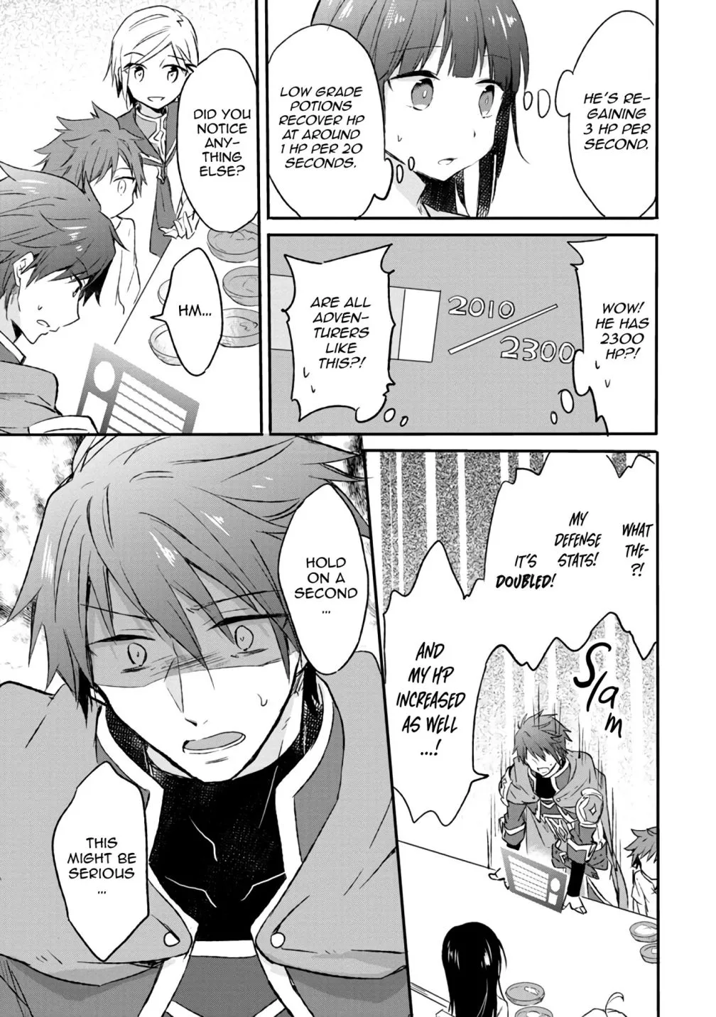 I decided to cook because the potion was soy sauce Chapter 5 page 7 - 