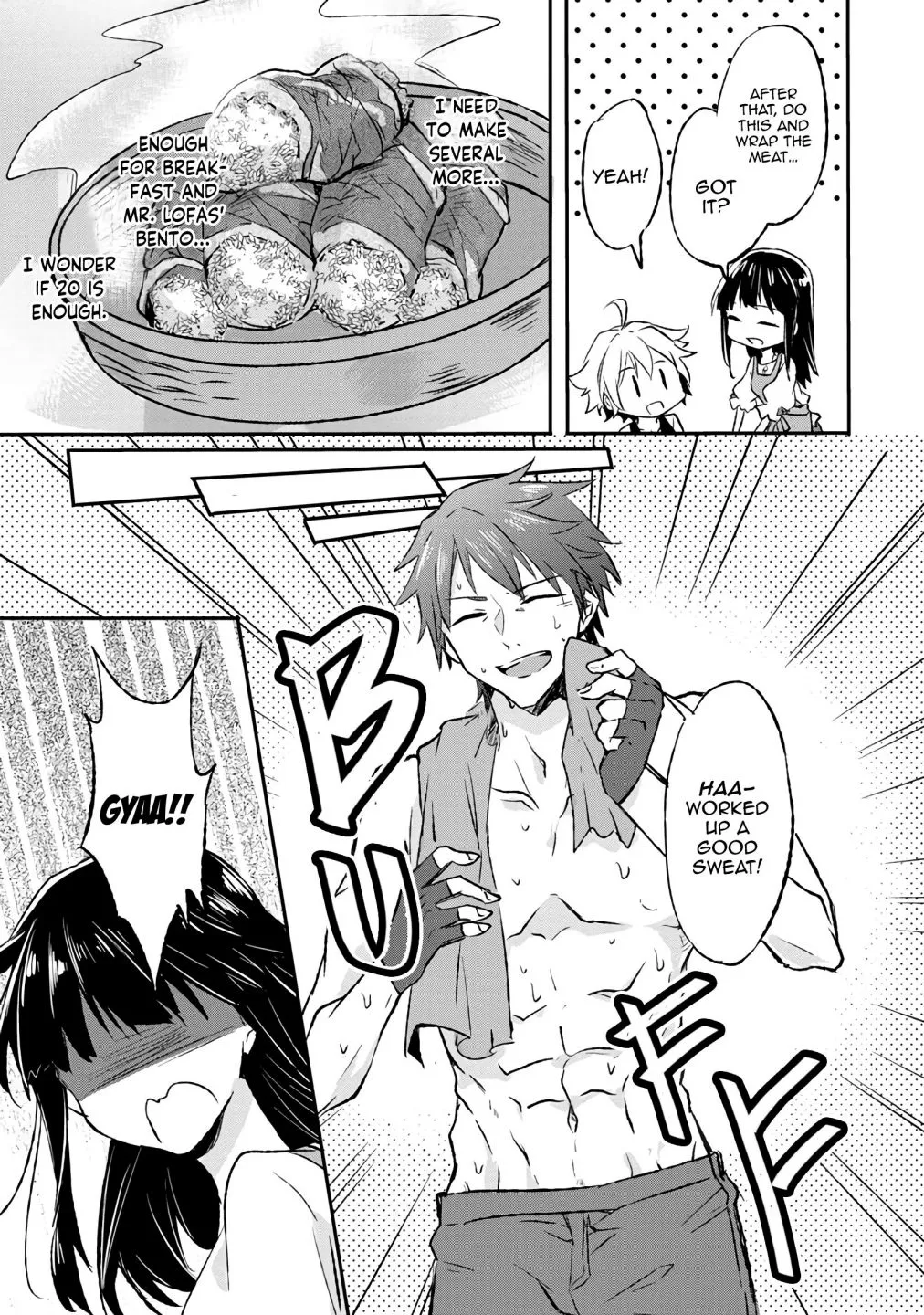 I decided to cook because the potion was soy sauce Chapter 6 page 15 - 