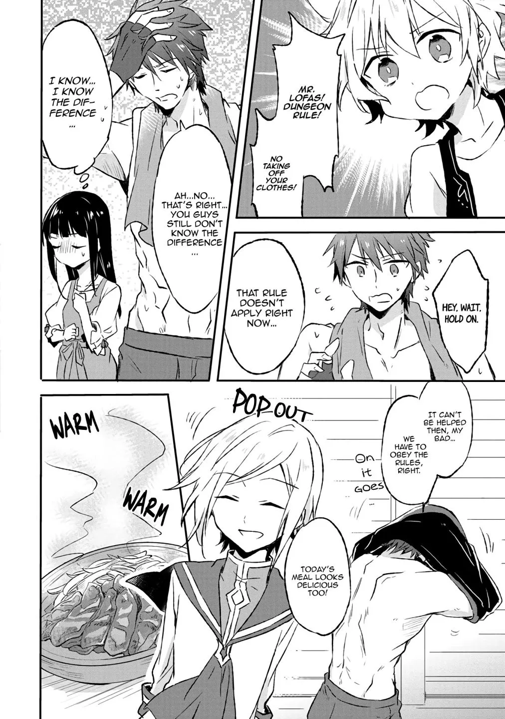 I decided to cook because the potion was soy sauce Chapter 6 page 16 - 