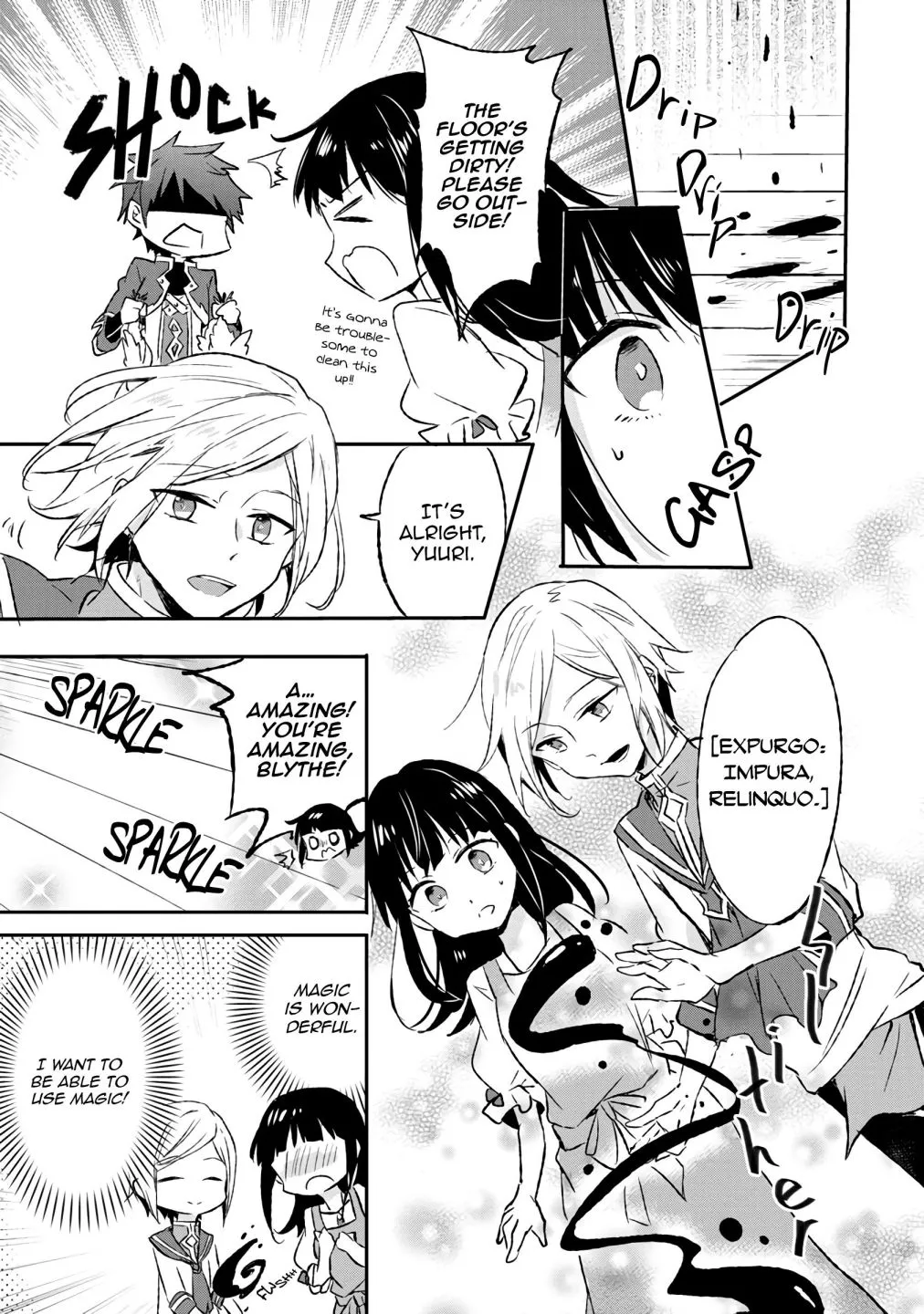 I decided to cook because the potion was soy sauce Chapter 6 page 19 - 
