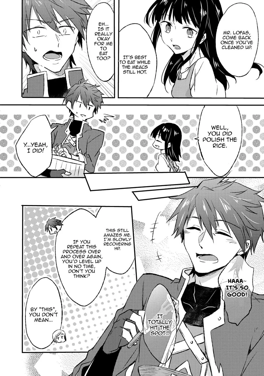 I decided to cook because the potion was soy sauce Chapter 6 page 20 - 