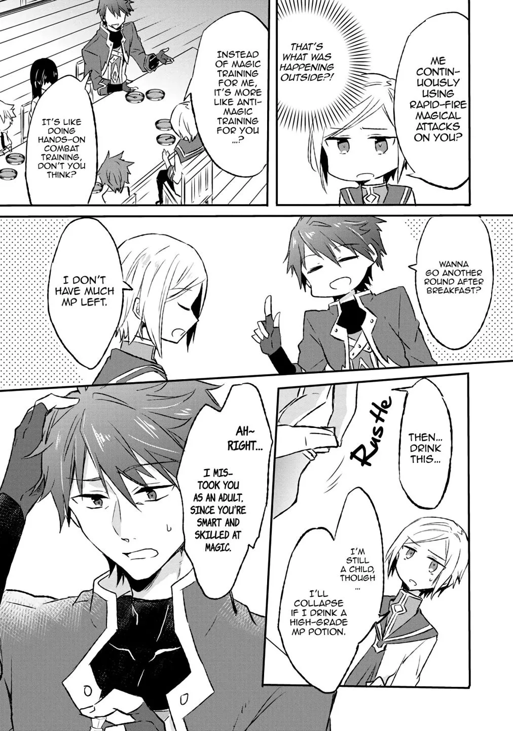 I decided to cook because the potion was soy sauce Chapter 6 page 21 - 
