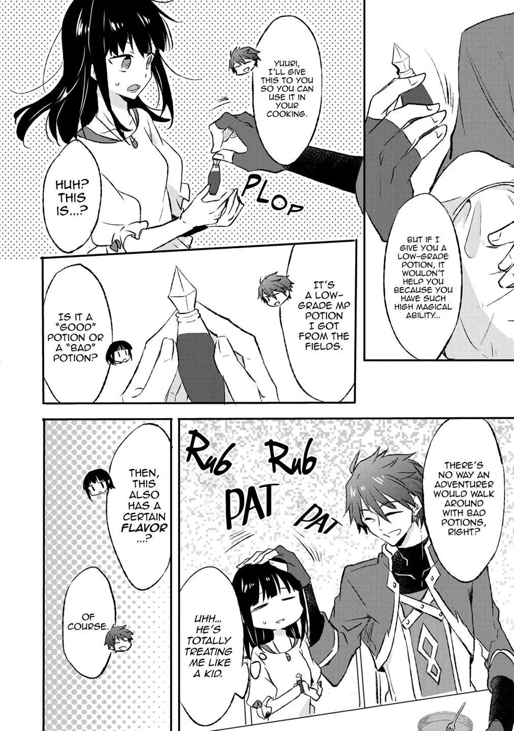I decided to cook because the potion was soy sauce Chapter 6 page 22 - 