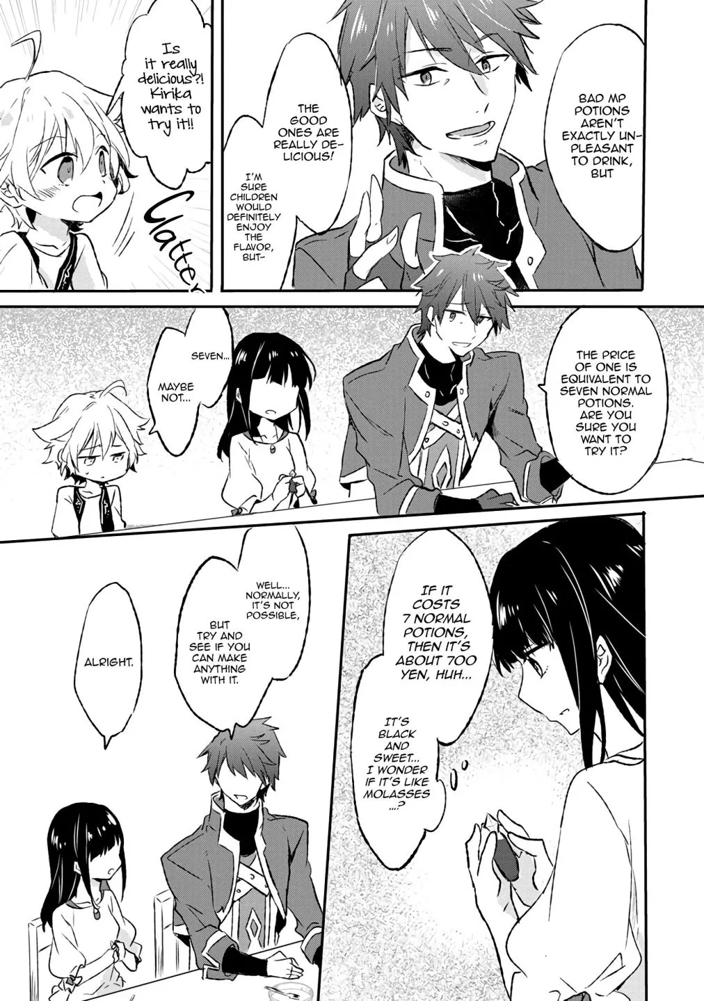 I decided to cook because the potion was soy sauce Chapter 6 page 23 - 