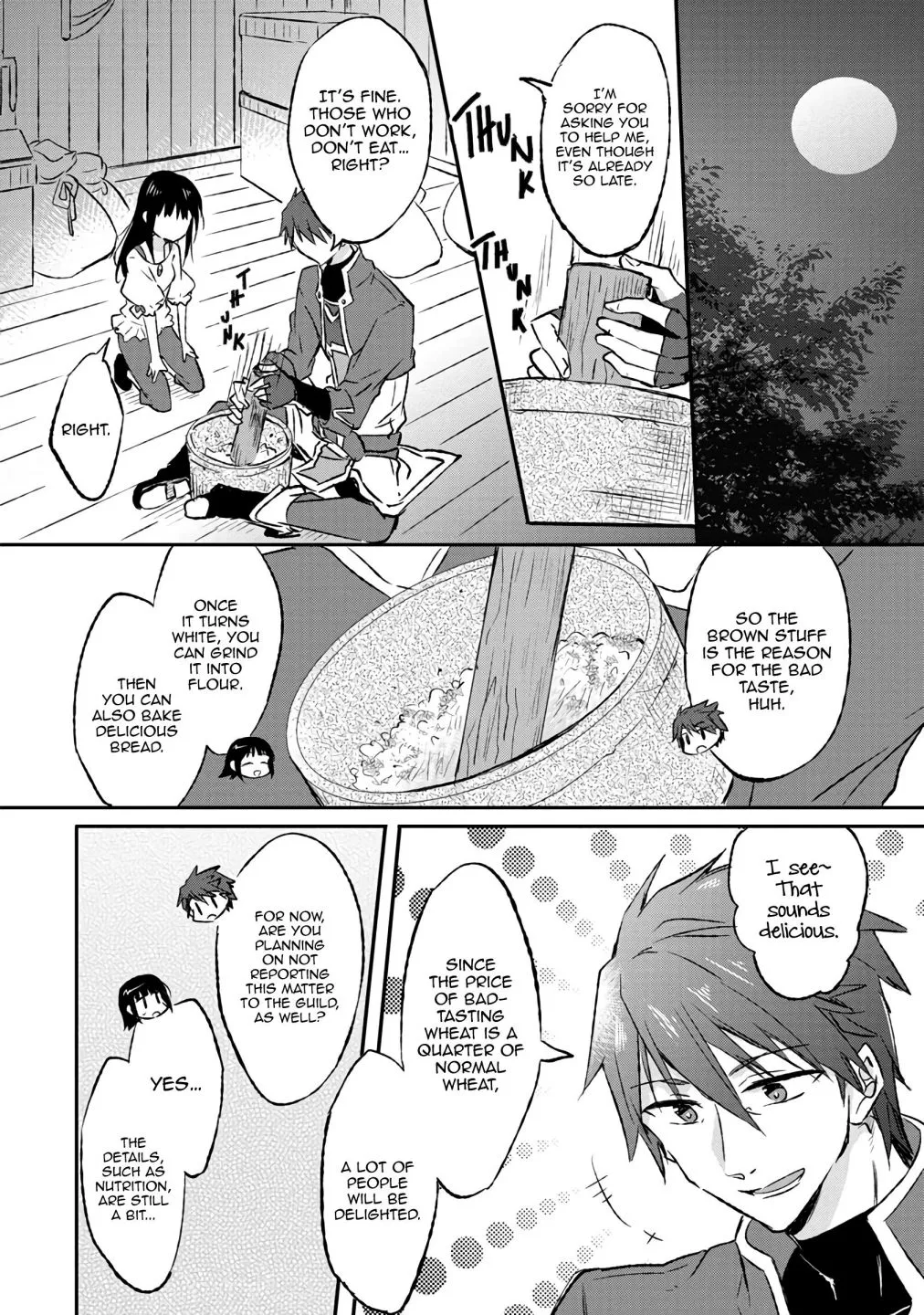 I decided to cook because the potion was soy sauce Chapter 6 page 4 - 