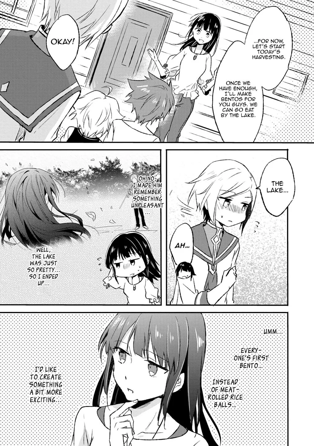 I decided to cook because the potion was soy sauce Chapter 6 page 31 - 