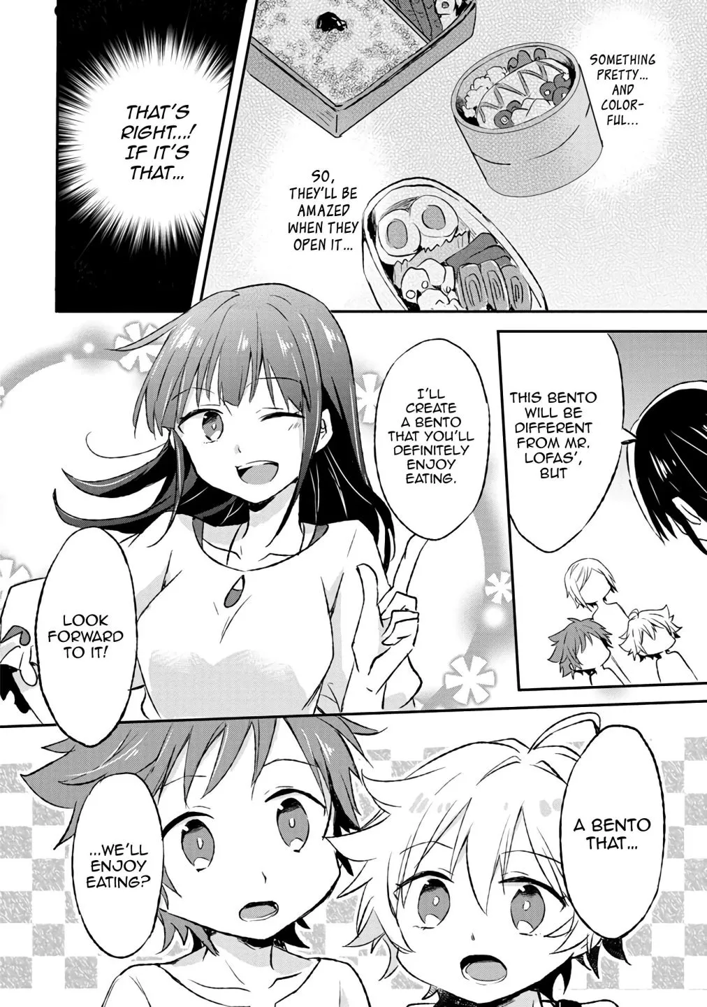 I decided to cook because the potion was soy sauce Chapter 6 page 32 - 